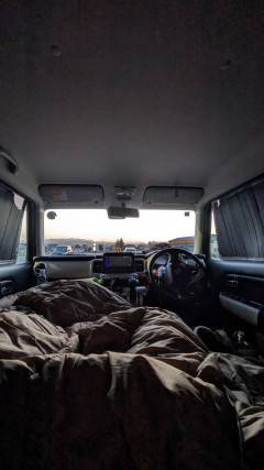 【画像】無職車中泊【道の駅】