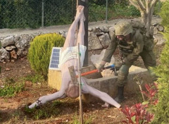 イスラエル軍、キリスト像破壊の兵士2人を30日間の拘禁処分…異例の処罰！