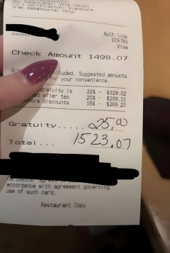 【悲報】チップ文化、ガチで意味不明すぎて海外でも議論になるｗｗｗｗ