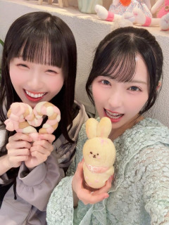 AKBとニアジョイのエースがデート💕【AKB48佐藤綺星 ≒JOY天野香乃愛】
