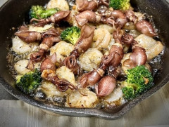 ホタルイカのアヒージョ超美味い