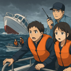 辺野古転覆、緊迫した状況が明らかに 不屈・平和丸乗船の生徒が118するも諸喜田・柴田は通報せず