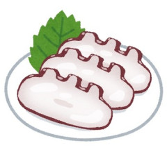 【めんどくさい】旦那がタコの刺身好きだから生食用の蒸しタコ買ってきたけど、タコの足って何であんなに切りにくいの…。