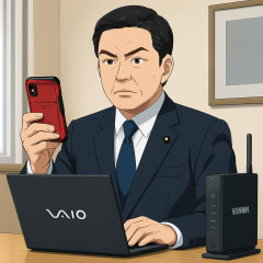 高市総理、すべての公務員のスマホを「TORQUE」、PCを「VAIO」、WiFiルーターを「YAMAHA」にする方針   |  ブリッジ・ハブ　→　buffalo