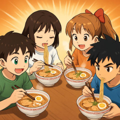 今日、サッポロ一番で一番うまい味を決める