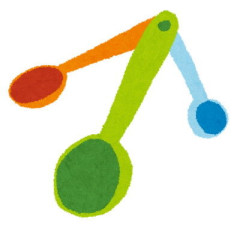 【家庭の味…】計量カ、計量スプーンを一切使わないトメ。お米も変なコップで測ってて、水加減はどんな時も目分量で、どろどろの炊き込みご飯や、芯の残ったご飯が炊き