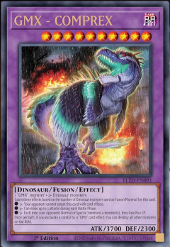 【遊戯王TCG情報】海外のBLZDに『GMX-COMPREX』、『Evolved Daneen』、『GMX Partner Selandea』等が新規収録決定！