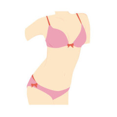 乃木坂46井上和、ピンク色のランジェリーショット公開 　猫のようなポージングがキュート