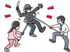 【動画】進化した『さすまた』、女性でも簡単に男を制圧してしまう