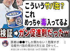 霊夢「サバ缶はガン促進剤よ」→64万再生