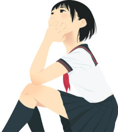 【画像】おケツ触り放題のJKが見つかってしまうｗｗｗ