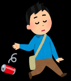 【悲報】日本、気軽にポイ捨ても出来ない国へ・・・