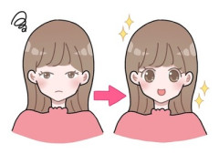 「18歳→40歳」驚きのビフォーアフター　鬼越トマホークの比較に「垢抜けた」「可愛くなってる」