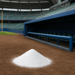 バンテリンドーム、ベンチ前に清めの塩が盛られる…   #中日 |  炊きたての米も盛っとけ