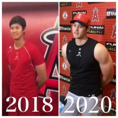 大谷さんのトミージョン前と後で球種の回転数を比較してみた