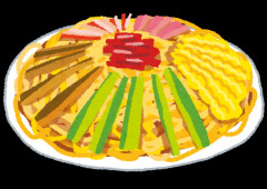 ワイの作った冷やし中華