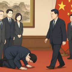 日本、ついに中国に土下座へwwwww 赤沢大臣が中国に出向き関係改善を模索。経済団体も同行