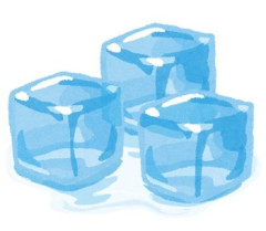 スーパーで無料の氷を『食べないでください』と注意書きしてあるのは、上水でなく中水だからなのか、節電のための短時間で凍らせる為に特殊な液でも入れているからなん