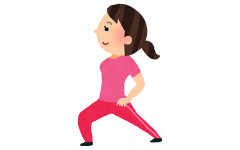 筋トレ女子「腕立てキツーイ笑」