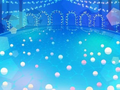 【画像】地味系女子、ナイトプールを初体験ｗｗ