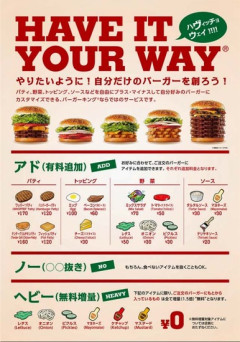 【悲報】 バーガーキングの無料トッピング「オールヘビー」、増える量がかなり曖昧だった