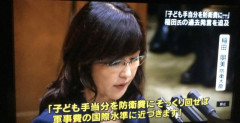 【画像】自民党議員「子ども手当てを防衛費に回すのはどうだろうか？」