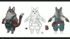 【FF14】8.0「白銀のワンダラー」に登場する新NPC猫種族、ガチで可愛い。ヒカセンたち「もふもふキター」「プレイアブル化してほしい」