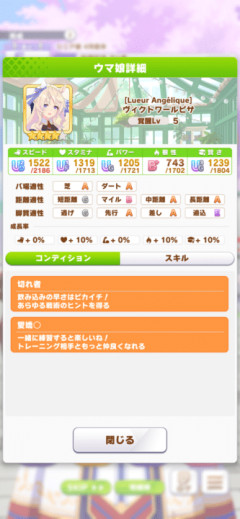 【ウマ娘】ウマプラン買ってないのにS付かないは甘え