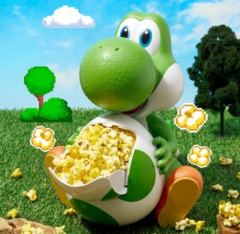 ヨッシーのポップコーン、韓国と比べて高すぎると話題になってる