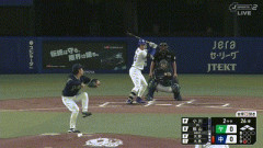 【中日対ヤクルト5回戦】中日・板山、ヤクルト・小川から第2号先制満塁ホームラン！！！！！！！！！！！！！！！！！！！！！