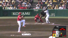 【阪神対広島4回戦】阪神、1回裏1アウト満塁から大山の犠牲フライで同点に追いつく！！！！！！！！！！！！