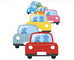 【悲報】日本さん「祝日や！GWや！一斉に休むぞお前らぁ！w」→交通渋滞