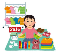 【奪衣婆】フリマで一般客の若い娘さんが履いているスカートを見て「フリマなんだから売れ」「着てやるから寄越せ」とクレクレしているオバハンがいた