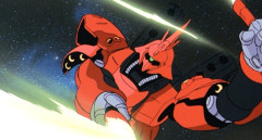 【朗報】ガンダム逆シャアでのサザビーの駄々っ子サーベル、実はMS戦において有効な攻撃方法だった（画像あり）