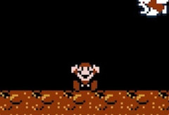 マリオはスター状態でもマグマに落ちれば死ぬ