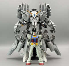 【ガンプラ】アリュゼウス、通常の1/144と比べるとデカすぎる…
