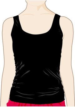 【画像】タンクトップ女 vs ニット女