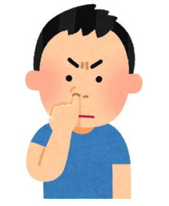 【気持ち悪っ】彼氏が休日出勤するって聞いてたので、お昼ご飯でも差し入れしようと思って会社に行った。驚かそうと思い入口からタイミングを計っていたら彼が鼻をほじ