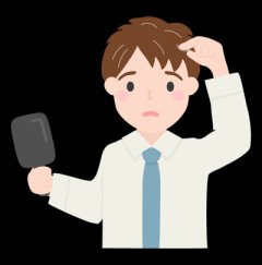 眉毛に白髪生えてきた