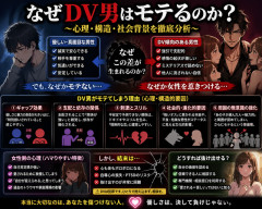 【謎】なぜDV男ほどモテるのか？優しい男が報われない理由ｗｗｗ