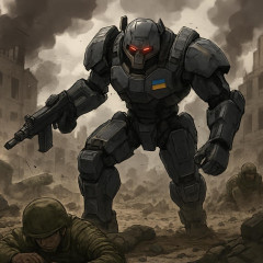 ウクライナ、動く者を殺し続けるロボットソルジャー「バーサーカー」を実践投入   |  弾切れになんないの？  |  敵味方の識別はどうなってんだ