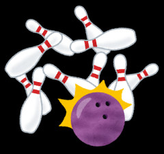 彼の希望で行ったボーリングで、1ゲーム目のスコアが私のほうが良くてブチ切れられた。私（彼を立てなかった私が悪い）→2ゲーム目では彼がその店で一番重い玉を持ってきて…