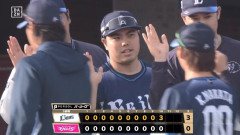 【楽天対西武5回戦】西武が今季2度目の完封勝ちで3位楽天と0.5差！延長10回加治屋からカナリオが先制V打 借金1に減らす 平良7回10K無失点 岩城8S