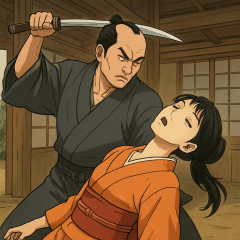 よく時代劇にある首チョップで女が気絶するんかね？