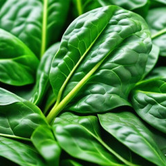 道の駅にしね　特産ホウレンソウが緑鮮やかに並ぶ売り場