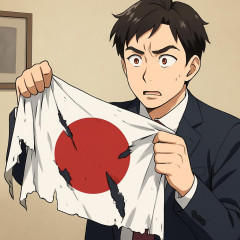 国旗損壊罪法案、自己所有の国旗も対象とする意図を明確化   #速報 |  国旗損壊罪を否定するロジックを、公然わいせつ罪にスライドさせると以下のようになる