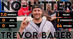 バウアー、ノーノー達成ｗｗｗｗｗｗｗｗｗｗ