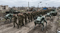 ウクライナ、動く者を殺し続けるロボットソルジャー「バーサーカー」を実践投入！