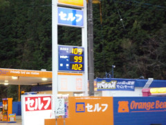 【画像あり】約２０年前のガソリンの価格がコチラ