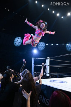 【衝撃】フワちゃん、格上相手にムーンサルト初披露でシングル初勝利←これ